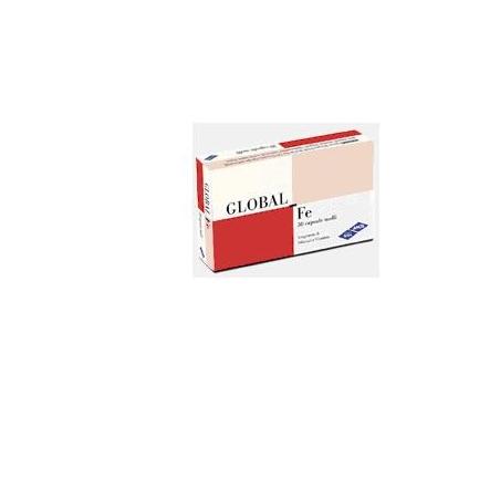 Anseris Farma GlobalFe 30 Capsule Integratore Sali Minerali e Vitamine