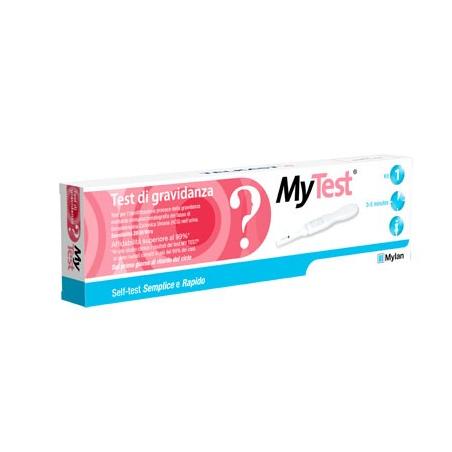 Mylan Test Di Gravidanza Rapido Hcg My Test 1 Pezzo