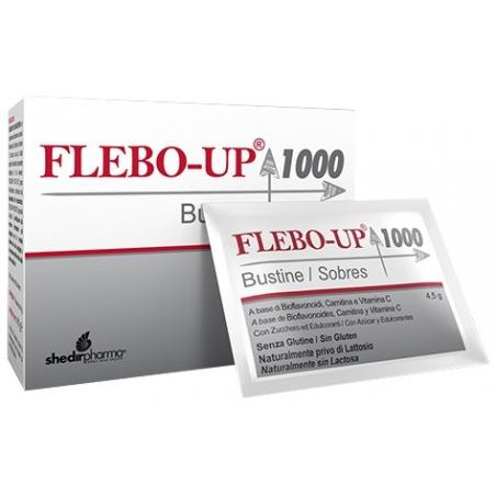 Shedir Pharma Flebo-Up 1000 18 Bustine Integratore per il Microcircolo