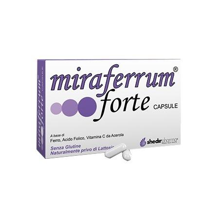 Shedir Pharma Miraferrum Forte 30 Capsule Integratore di Ferro