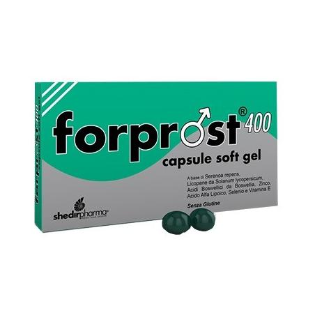 Shedir Pharma Forprost 400 15 Capsule Molli Integratore per la Prostata