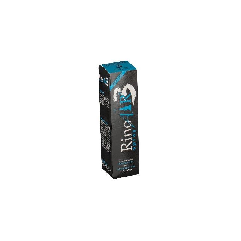 Shedir Pharma Rinoair3 3% 50 ml Spray per Igiene Nasale Ipertonico
