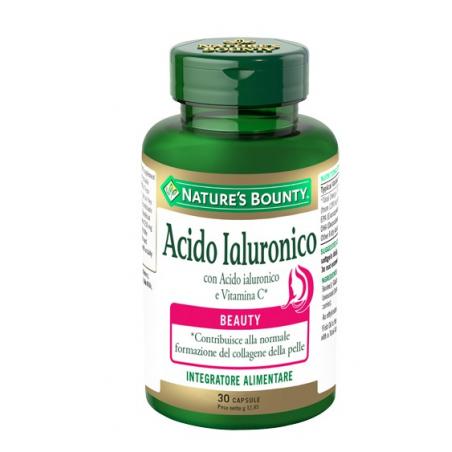 Nature's Bounty Acido Ialuronico Integratore Antiossidante 30 Capsule