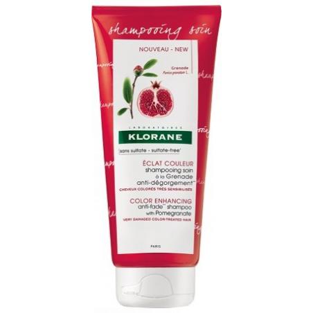 Klorane Shampoo per Capelli Colorati al Melograno 200 ml