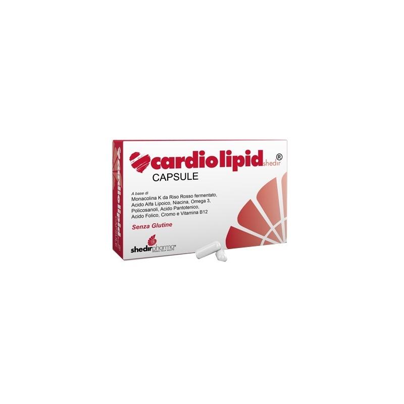 Shedir Pharma Cardiolipid 30 Capsule Integratore per il Colesterolo
