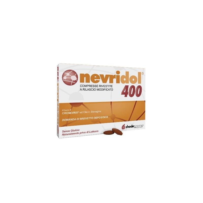 Shedir Pharma Nevridol 400 40 Compresse Integratore Alimentare Sistema Nervoso