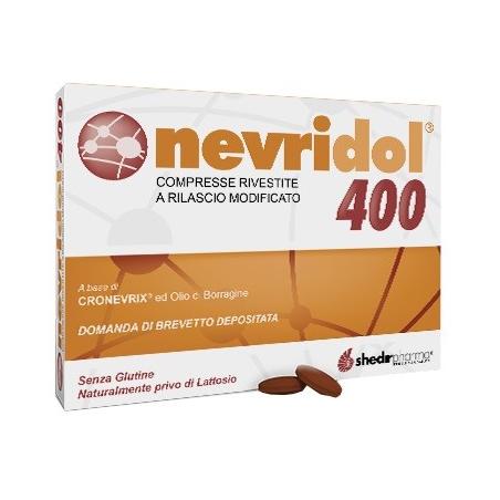 Shedir Pharma Nevridol 400 40 Compresse Integratore Alimentare Sistema Nervoso