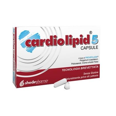 Shedir Pharma Cardiolipid 5 30 Capsule Integratore per il Colesterolo