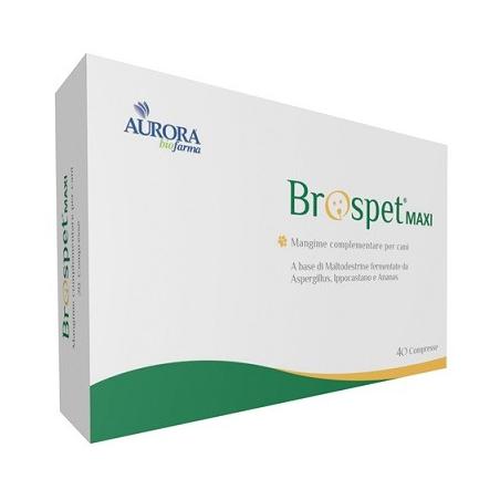 Aurora Biofarma Brospet Maxi 40 Compresse Mangime Complementare Cani e Gatti