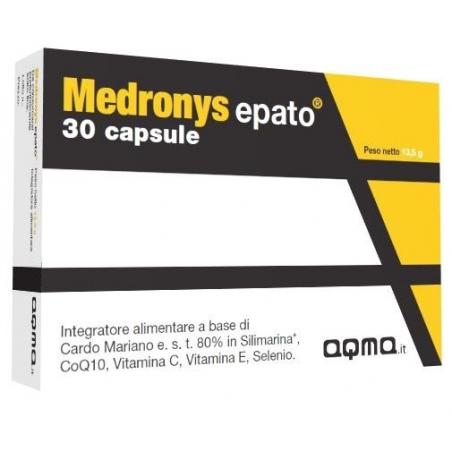 Aqma Medronys Epato 30 Capsule Integratore Alimentare Digestione