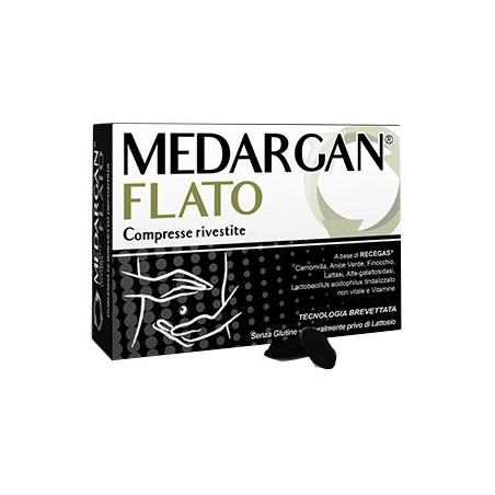 Shedir Pharma Medargan Flato 30 Integratore per Eliminare i Gas Intestinali