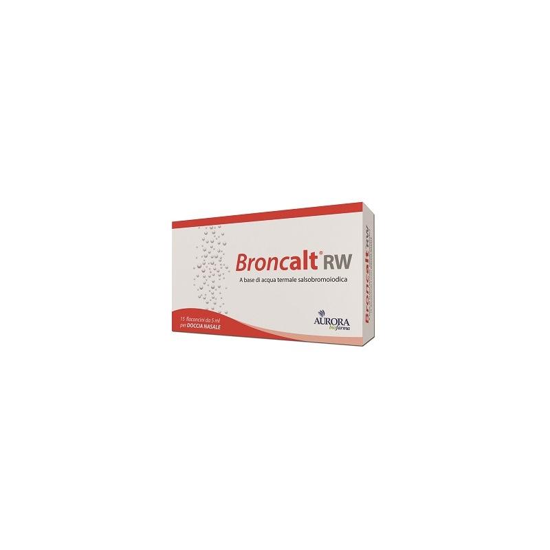 Aurora Biofarma Broncalt Rw 15 Flaconcini Doccia Nasale