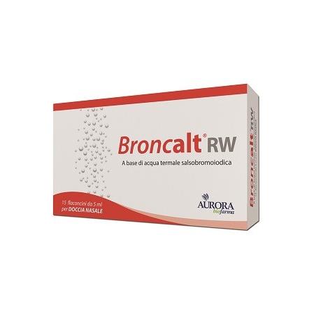 Aurora Biofarma Broncalt Rw 15 Flaconcini Doccia Nasale