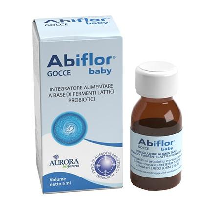 Aurora Biofarma Abiflor 5 ml Integratore Gocce Bambino