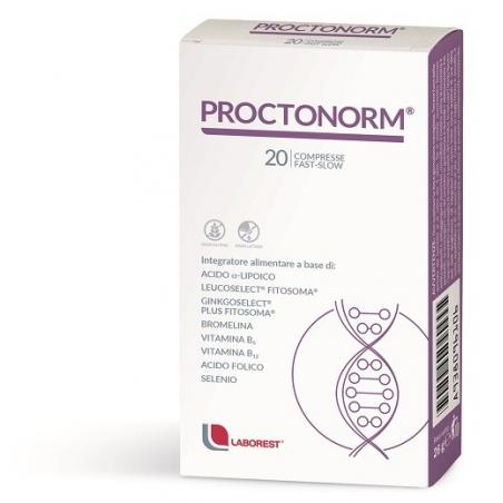 Laborest Proctonorm 20 Compresse Integratore Alimentare Anti Ossidante