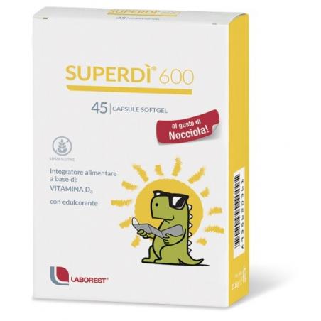 Ar Fitofarma Superdì 600 45 Capsule Integratore di Vitamina D3