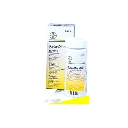 Bayer Keto-Diastix 50 Pezzi Strisce Reattive Analisi Urina