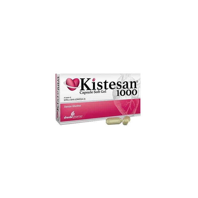 Shedir Pharma Kistesan 1000 20 Capsule Integratore per i Trigliceridi