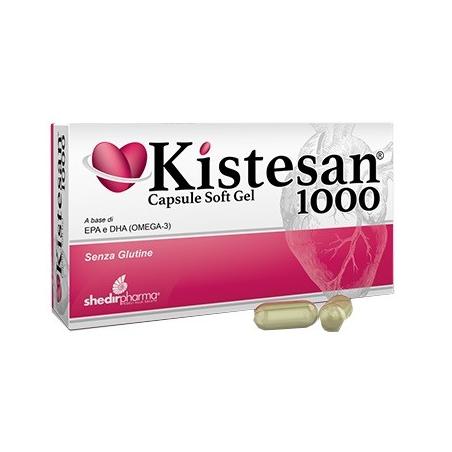 Shedir Pharma Kistesan 1000 20 Capsule Integratore per i Trigliceridi