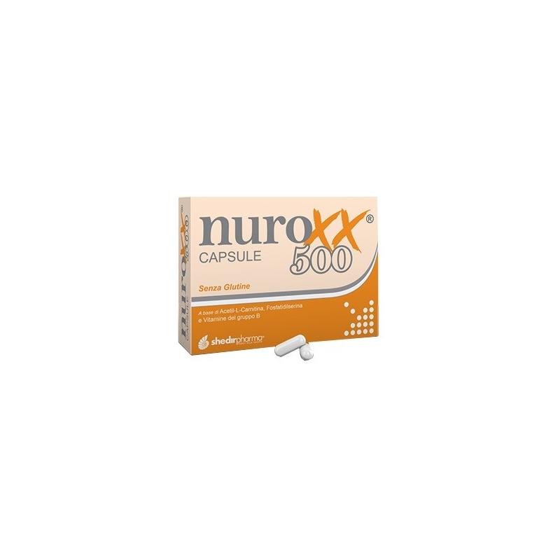 Shedir Pharma Nuroxx 500 30 Capsule Integratore per il Sistema Nervoso