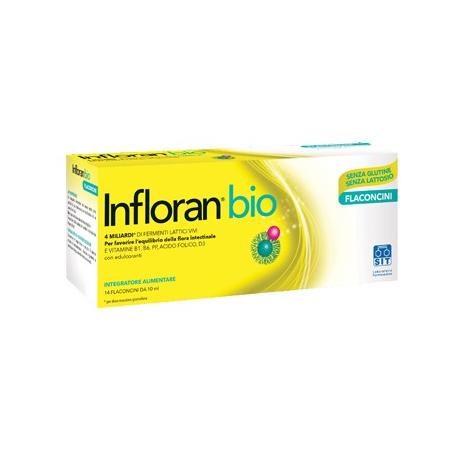 Sit Infloran Bio Adulti 14 Flaconi Integratore Fermenti Lattici