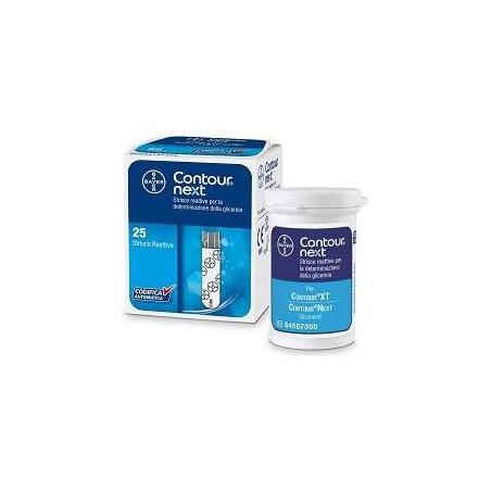 Contour Next 25 Pezzi Strisce Reattive Test Glicemia