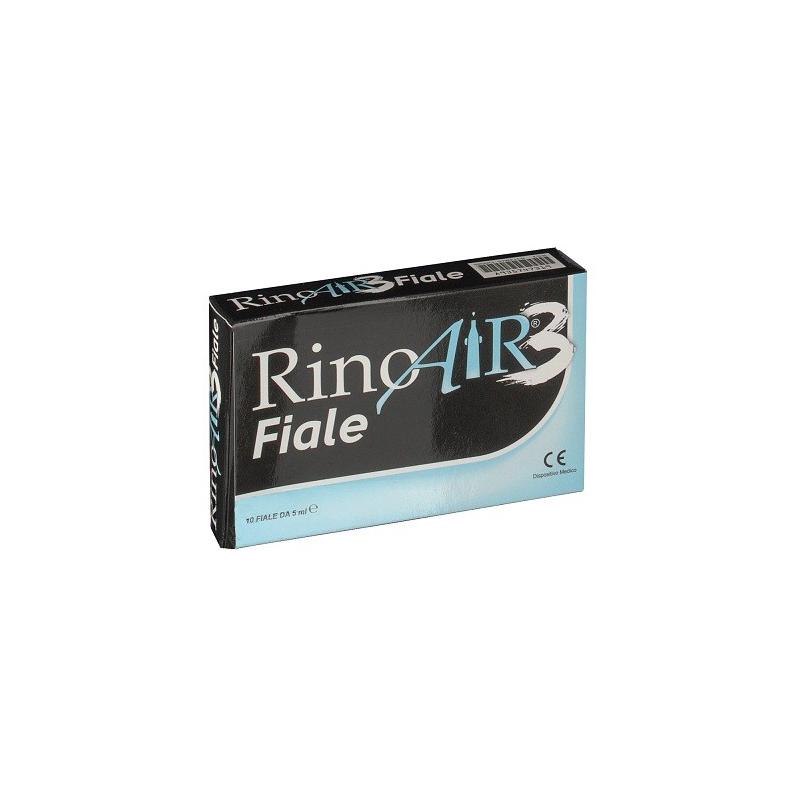 Shedir Pharma Rinoair3 10 Fiale 5 ml Soluzione per Igiene Nasale