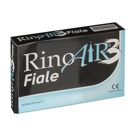 Shedir Pharma Rinoair3 10 Fiale 5 ml Soluzione per Igiene Nasale