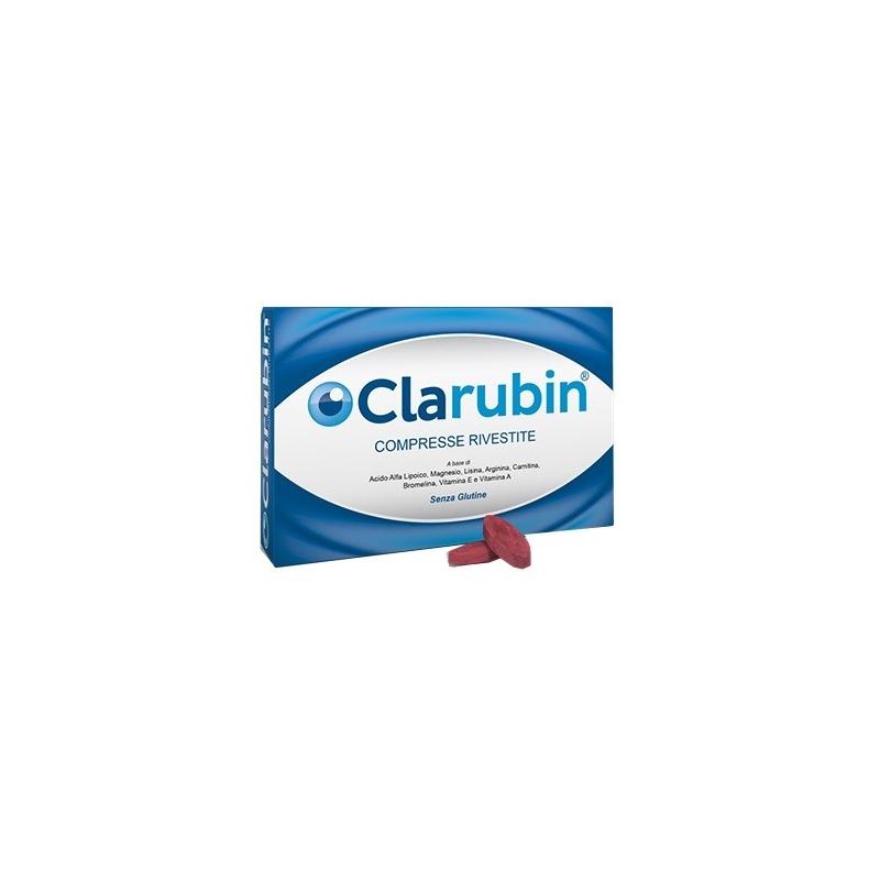 Shedir Pharma Clarubin 30 Compresse Integratore per il Benessere della Vista