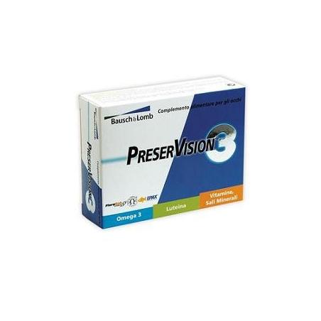 Bausch & Lomb Preservision3 30 Capsule Integratore per Occhi in Salute