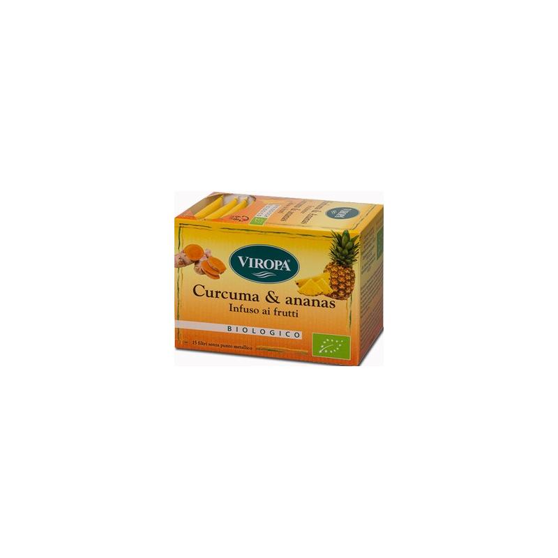 Viropa Curcuma e Ananas 15 Bustine