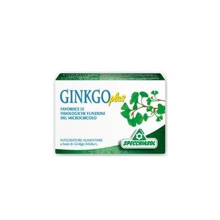 Specchiasol Ginkgo Plus 30 Capsule Integratore Microcircolo