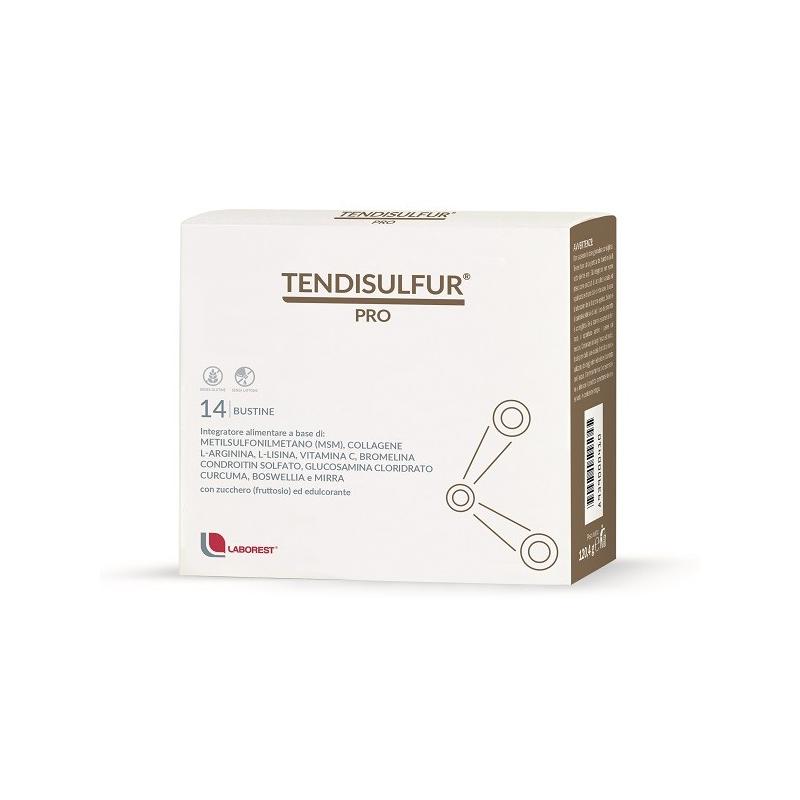 Laborest Tendisulfur Pro 14 Buste Integratore per Tendinopatie