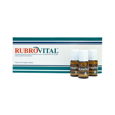 Piam Rubrovital 7 Flaconcini Integratore per le Difese Immunitarie
