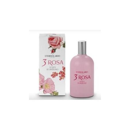 L'Erbolario 3 Rosa 100 ml Acqua di Profumo per Donna