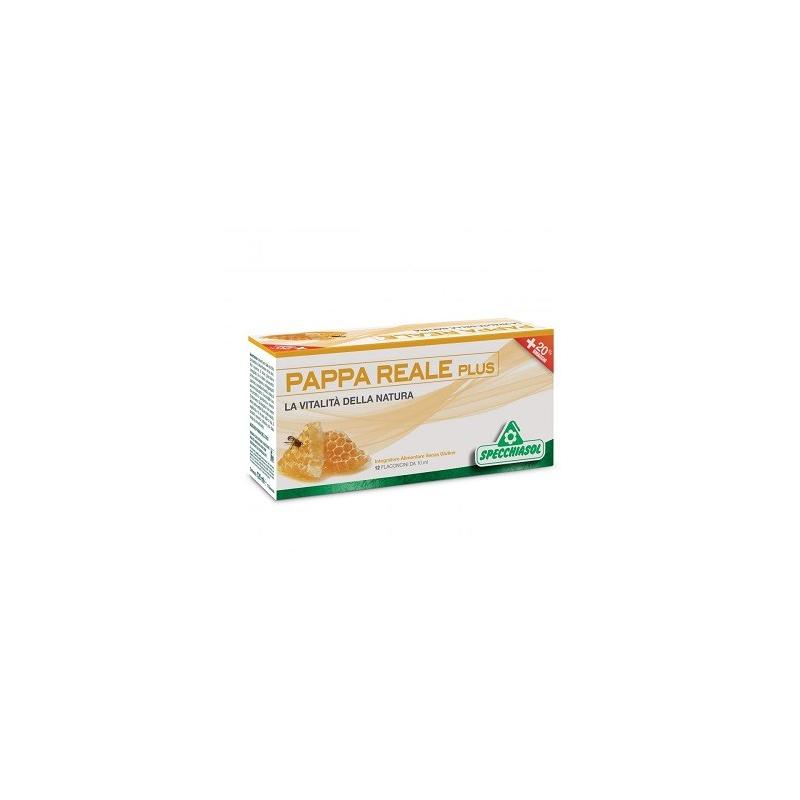 Specchiasol Pappa Reale Plus 12 Flaconcini x 10 ml Integratore Fisico e Mentale Specchiasol Pappa Reale Plus 12 Flaconcini x 10 ml Integratore Fisico e Mentale