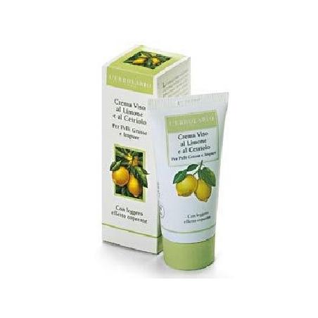L'Erbolario 50 ml Crema Idratante Viso con Limone e Cetriolo