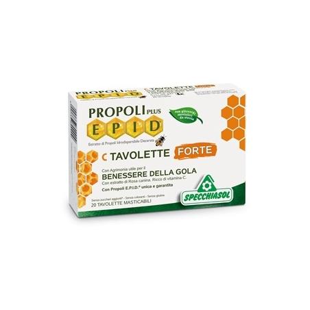 Specchiasol Epid C 20 Tavolette Propoli per Benessere della Gola