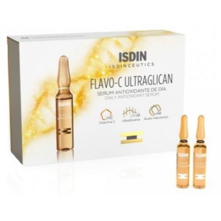 Isdin Flavo-C Melatonin 30 Fiale Siero Viso Anti-invecchiamento