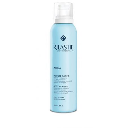 Rilastil Aqua 200 ml Mousse Corpo Idratante