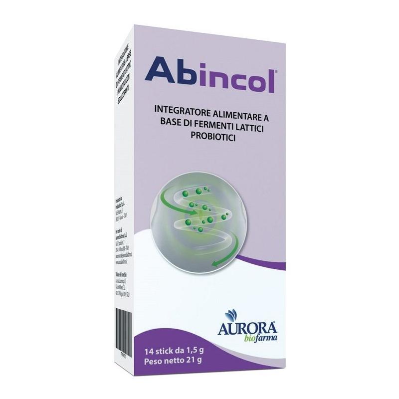 Aurora Abincol 14 Stick Integratore Alimentare