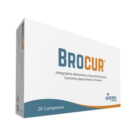 Aurora Biofarma Brocur 20 compresse integratore per articolazioni
