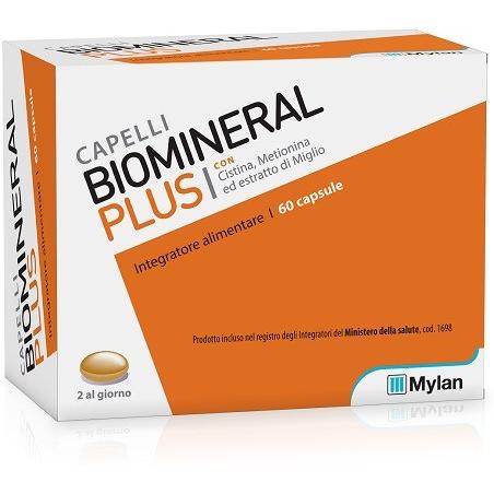 Meda Pharma Biomineral Plus 60 Capsule Integratore Capelli