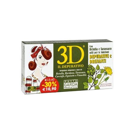 3d Drena Depura 30 Compresse