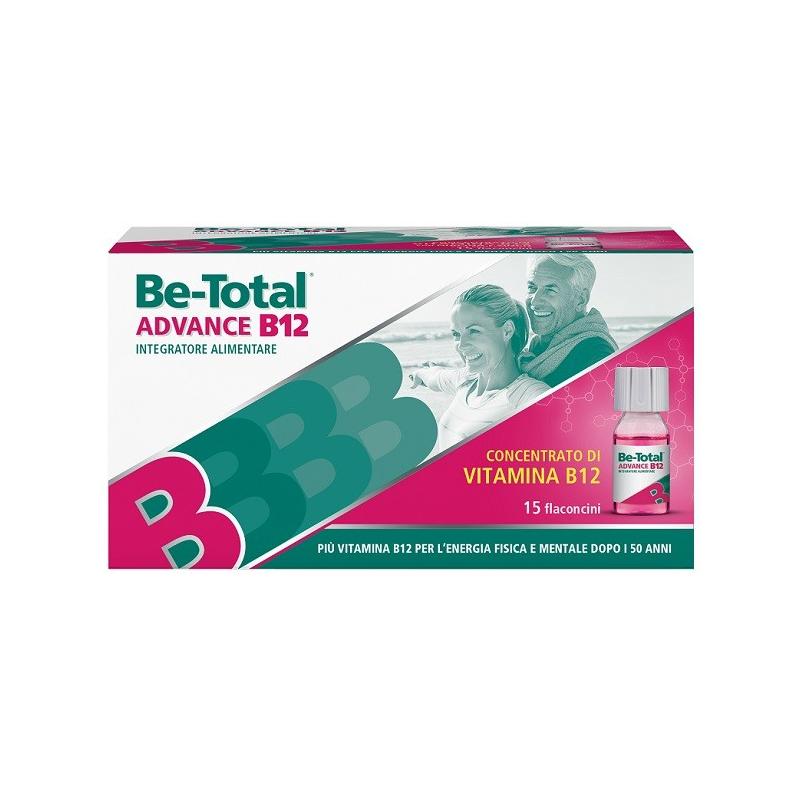 Pfizer Be-Total Advance B12 integratore alimentare 15 flaconcini