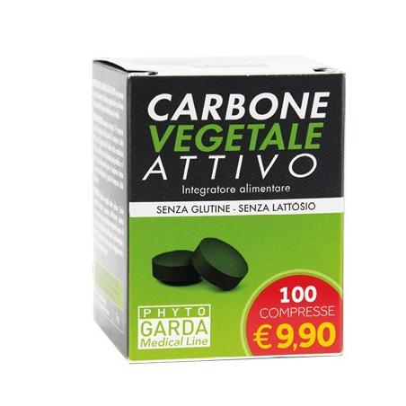 Carbone Vegetale Pg 100 Compresse