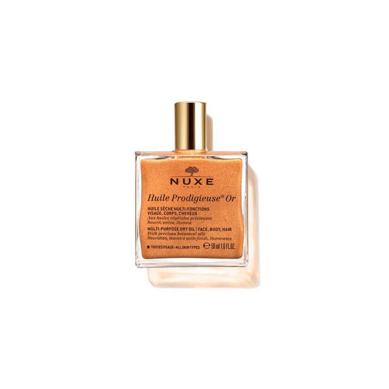 Nuxe Huile Prodigieuse Or 50 ml Olio Secco Viso Corpo e Capelli