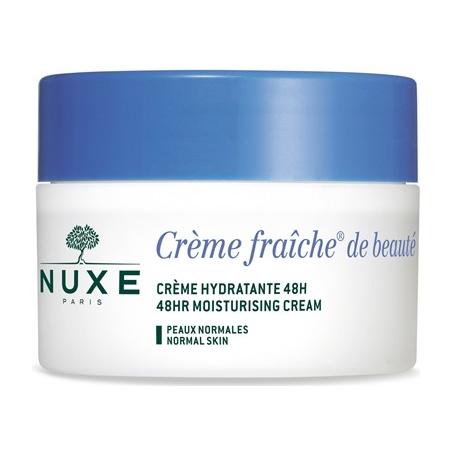 NUXE CREME FRAICHE DE BEAUTE CREME FONDANTE HYDRATANTE 48 H 50 ML