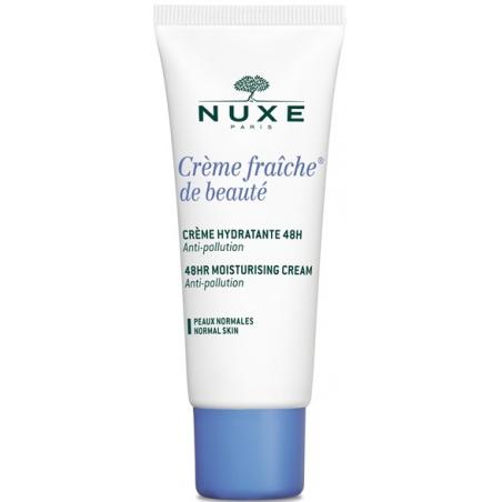 NUXE CREME FRAICHE DE BEAUTE CREME FONDANTE HYDRATANTE 48 H 30 ML