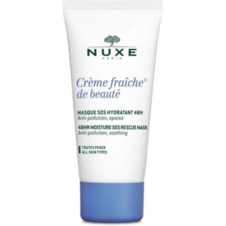 Nuxe Creme Fraiche De Beaute Masque Sos Hydratante Et Apeisant 48 H 50 Ml